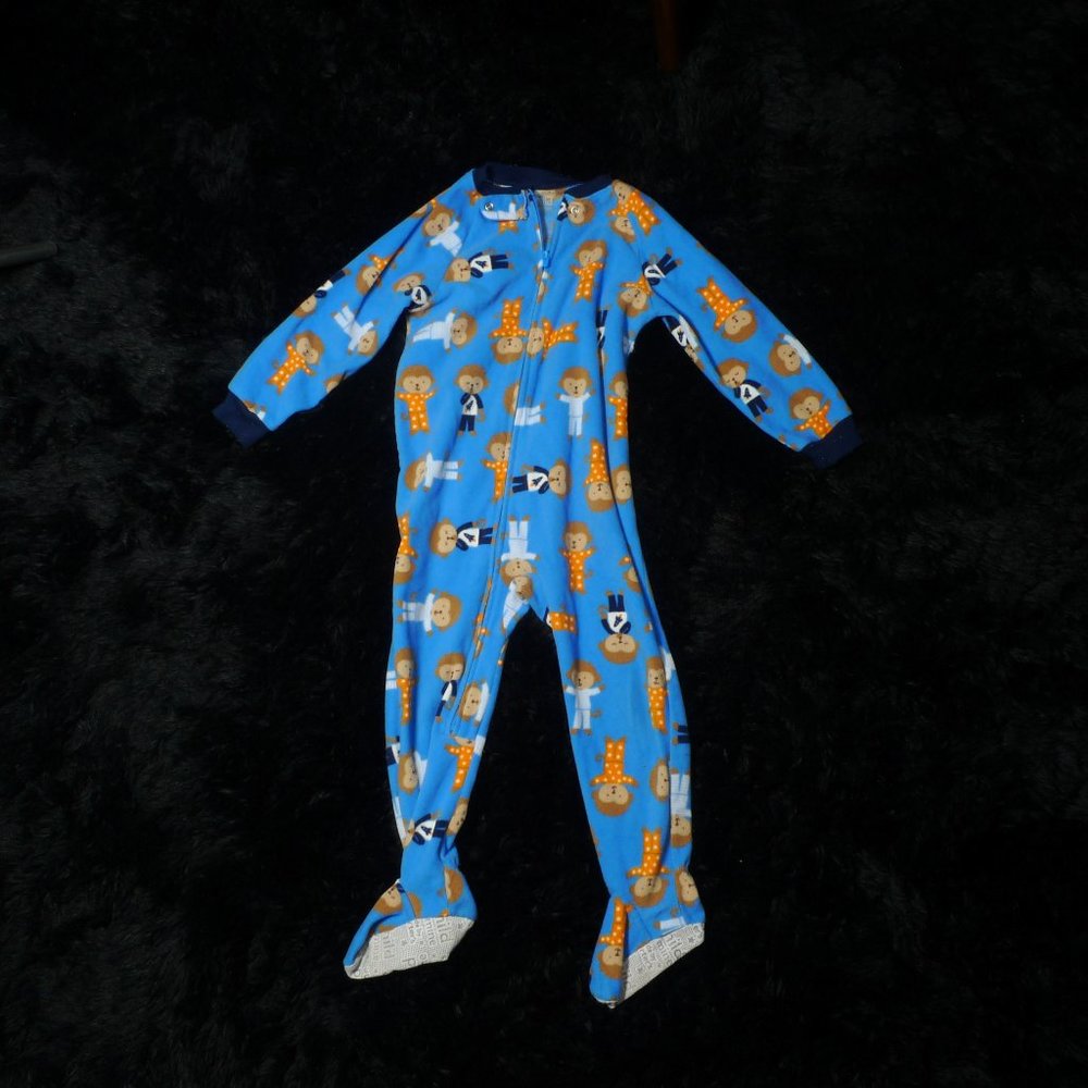 Carter's Monkey Footed Pajamas